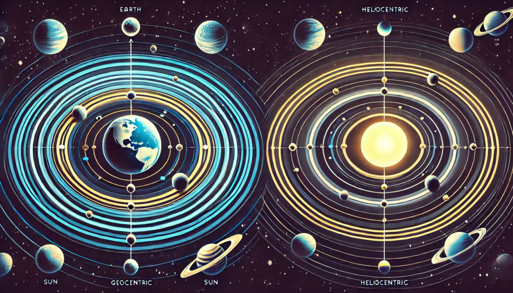天動説と地動説の違い