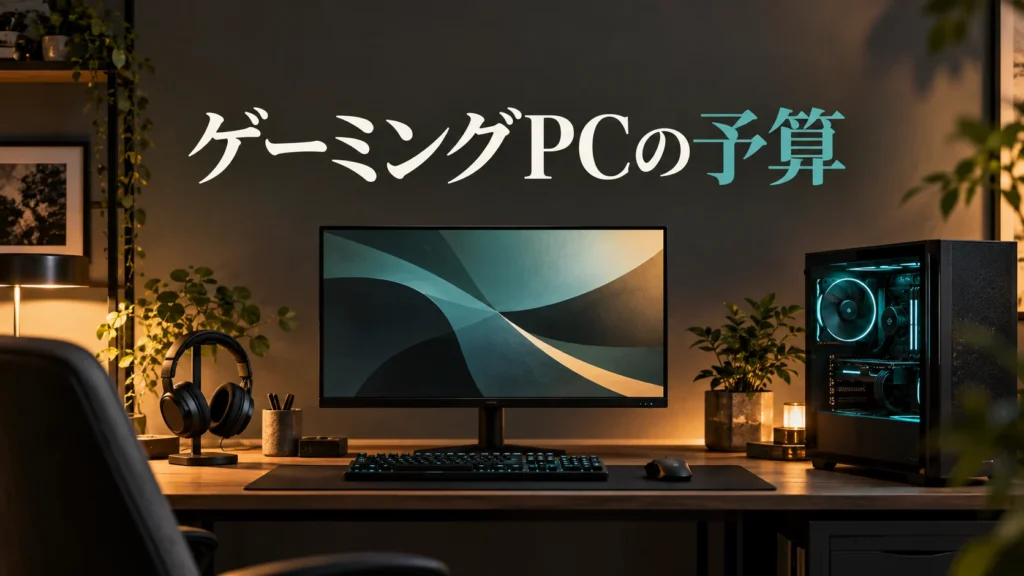 ゲーミングPCの予算はいくら必要？本体・モニター・周辺機器の総額で選ぶの表紙