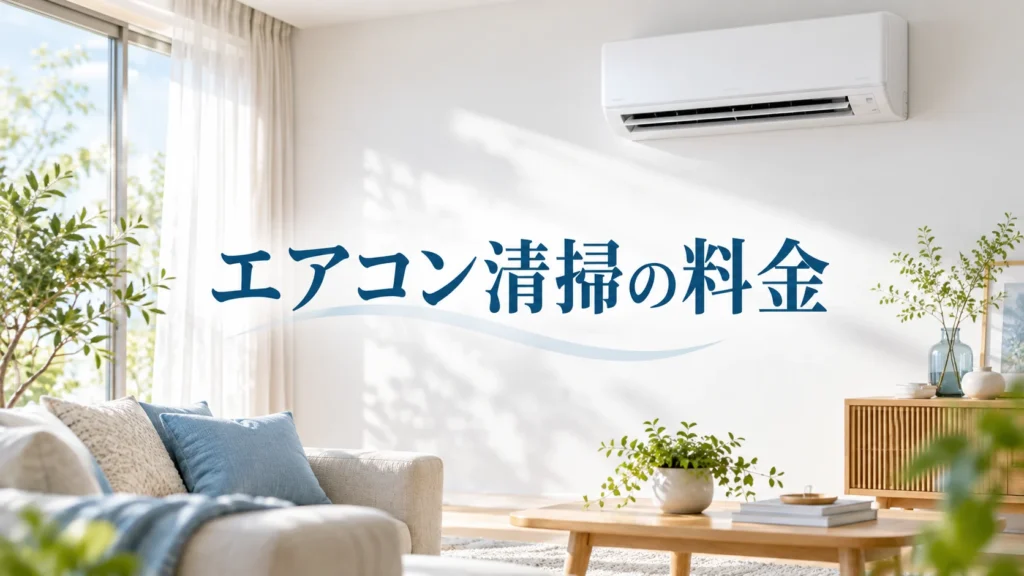 エアコンクリーニングはいくら？お掃除機能・台数・追加料金で総額比較の表紙