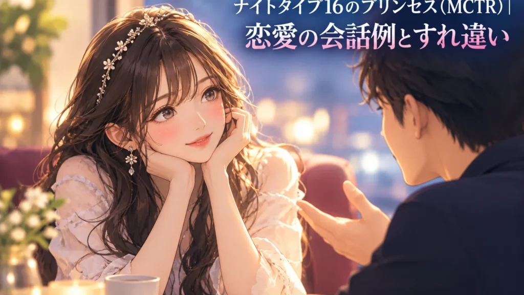 ナイトタイプ16のプリンセス（MCTR）｜恋愛の会話例とすれ違い