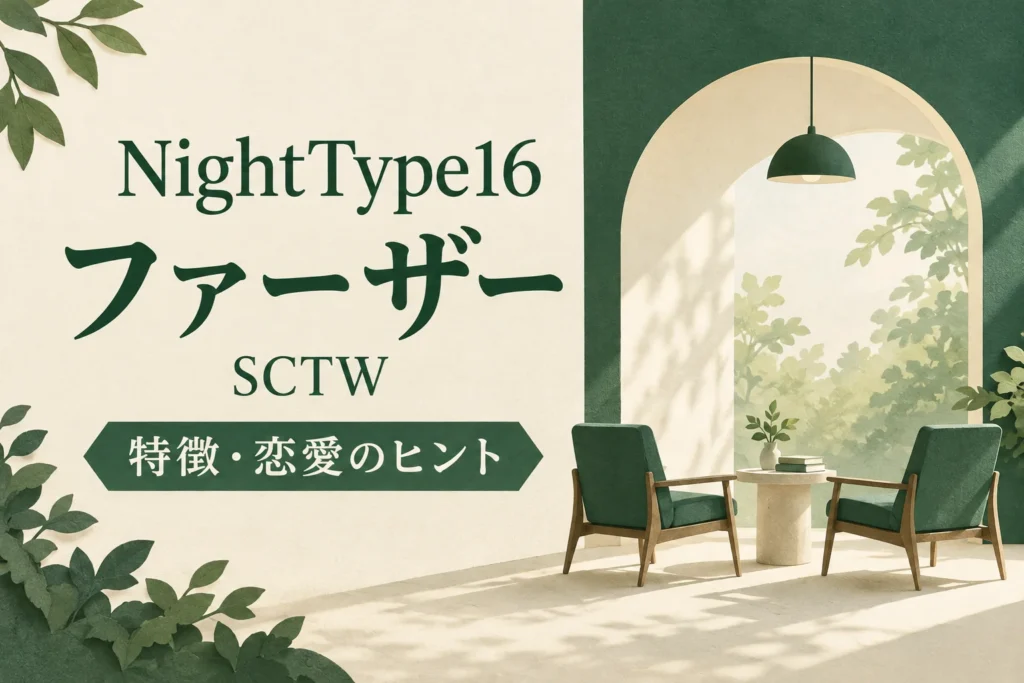 ナイトタイプ16 ファーザー SCTW｜特徴・恋愛のヒント